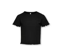 Maglietta da ragazza Only kids maniche corte Col rond Nella Noir 9/10 anni