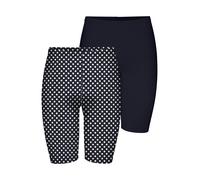 ONLY Leggings 'ONLLIVE LOVE' navy / bianco Donna ONLY XS