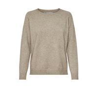 Only Lesly Kings L/s Pullover Knt - Maglione Beige - Taglia M Abbigliamento
