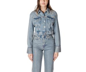 Only Light Blue Organic Cotton Denim Jacket - XL