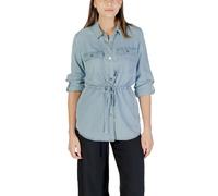 Only Light Blue Tencel Shirt - IT38|XS