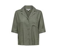 ONLY Linen Shirt Onltokyo Life SS Lino Bl Camicia Pnt Noos, Mulled Basil, S Donna