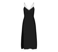 ONLY Long Dress Onljane Life-Abito Lungo Janice S/L, Colore: Ptm, Nero, XL Donna