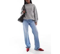 ONLY - Maddie - Jeans dad fit a vita super alta lavaggio azzurro-Blu W26 L32