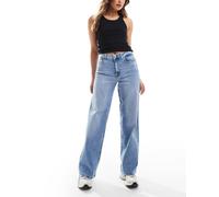 Only Jeans A Vita Alta Madison Blush Wide Leg Fit Cro371