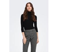 Only Maglia a collo alto Onlsille Black da Donna L Nero
