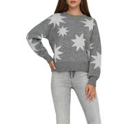 ONLY Pullover 'ONLROSIE' grigio chiaro / grigio sfumato, Taglia S