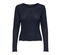 ONLY Maglia Donna Manica Lunga Basic Girocollo Top con Orlo Arrotolato ONLCARLOT