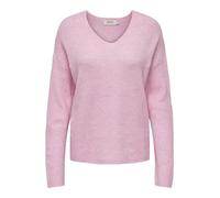 Only Maglia Femminile Scollo a V, Pink Lady, M