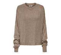 ONLY Onltess LS O-Neck Knt Pullover, Pallina/Dettaglio: Melange, M Donna