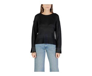ONLY - Maglieria a Maniche Lunghe con Scollo Rotondo - - Knitwear - Donna - Nero - S
