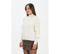 ONLY Maglieria e Cardigan Donna Beige Maglia collo alto Maglioncino a collo alto