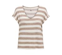 ONLY Maglietta beige chiaro / broccato Donna ONLY XS