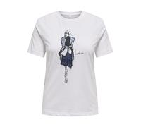 Only T-Shirt Donna - white / S
