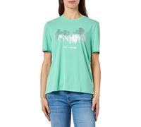 ONLY Maglietta da Donna Onlfree Life Reg S/S City Top Box Jrs, Verde, M