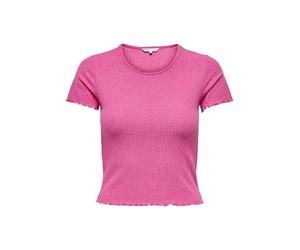 Only Maglietta Emma Jersey, Fucsia Viola, XS