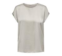 ONLY Onllieke S/S Satin Mix Top Wvn Noos Camicia a Maniche Corte, Lilla, 46 (IT) Donna