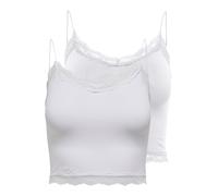 ONLY Maglietta intima 'ONLVICKY' bianco Donna ONLY XS-S bianco