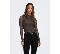 ONLY Maglietta 'ONL Erica' marrone / nero Donna - Abbigliamento - Taglie comode - Maglie e top - Maglie e T-shirt ONLY S