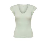 ONLY Maglietta 'ONLBelia' verde pastello Donna - Abbigliamento - Taglie comode - Maglie e top - Maglie e T-shirt ONLY S