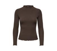 ONLY Maglietta 'ONLEMMA' cioccolato Donna - Abbigliamento - Taglie comode - Maglie e top - Maglie e T-shirt ONLY XL