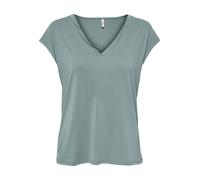 Onlfree Life S/S MOD.V-Neck Top Jrs Noos, Abyss, M