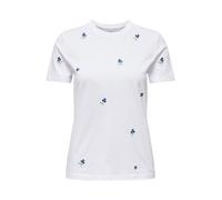 ONLY Maglietta 'ONLKETTY' indaco / verde / bianco Donna ONLY M