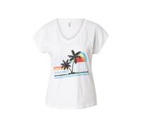 ONLY Maglietta 'ONLLUCY' blu / arancione / nero / bianco Donna ONLY XS blu / arancione / nero / bianco