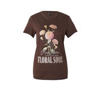 ONLY Maglietta 'ONLLUCY' cioccolato / verde pastello / rosa / bianco Donna - Abbigliamento - Taglie comode - Maglie e top - Maglie e T-shirt ONLY S