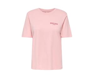 ONLY Maglietta 'ONLLucy Monja' verde / rosso sangue / rosso fuoco / rosso pastello Donna ONLY XL