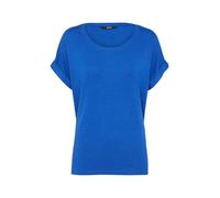 Only - Top girocollo a maniche corte blu acceso 34