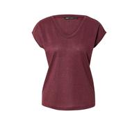 ONLY Maglietta 'ONLSilvery' rosso vino Donna ONLY XS rosso vino