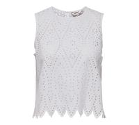 ONLY Onltulum SL EMB Top Wvn, Bianco, M Donna