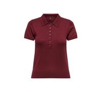 ONLY Maglietta 'ONLY ONLCATHERINE SS POLO NECK EX KNT POLO' bordeaux Donna ONLY L