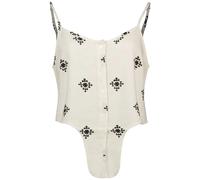 Only Maglietta Senza Maniche Caro Strap Linen Blend