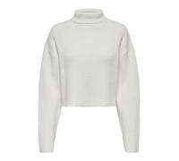 ONLY Onlmelanie L/S Rollneck Pullover Knt Maglione, Farina d'avena, XS Donna