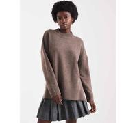 ONLY - Maglione accollato oversize marrone 40