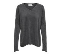 ONLY Onlamalia L/S V-Collo CC Knt Maglione, Graumeliert, S Donna