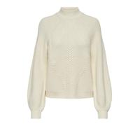 Only Maglione da Donna ONLKATIA, Bianco e Grigio, XL