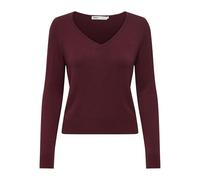 ONLY Maglione da Donna Onlvenice Life LS Vneck Knt Nca, Cabernet, M
