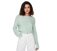 ONLY Maglione Donna 15204279, Verde Mist Green, S