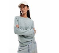 ONLY - Maglione girocollo lavorato verde mélange 38