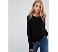 Only - Maglione lavorato-Blu navy XL