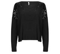 Only Maglione ONLSTARRY LS SEQUIN in Nero EU S