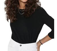 ONLY Maglione Sottile a Maglia 3/4 Manica Rotonda Stretch ONLGLAMOUR