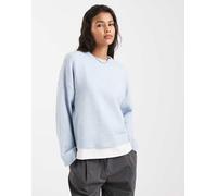 ONLY - Maglione squadrato con scollo rotondo azzurro-Blu 38