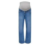 Only Maternity - Jeans ampi in denim blu medio M L32