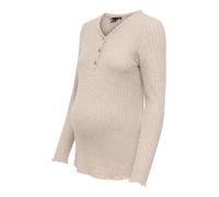 Only Maternity Maglietta 'LOLA' marrone chiaro Donna - Abbigliamento - Taglie comode - Maglie e top - Maglie e T-shirt Only Maternity L