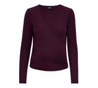 Only Maternity Maglietta 'OLMKaila' borgogna Donna - Abbigliamento - Taglie comode - Maglie e top - Maglie e T-shirt Only Maternity S
