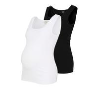 Only Maternity Maglietta 'OLMKENYA' nero / bianco Donna Only Maternity L nero / bianco